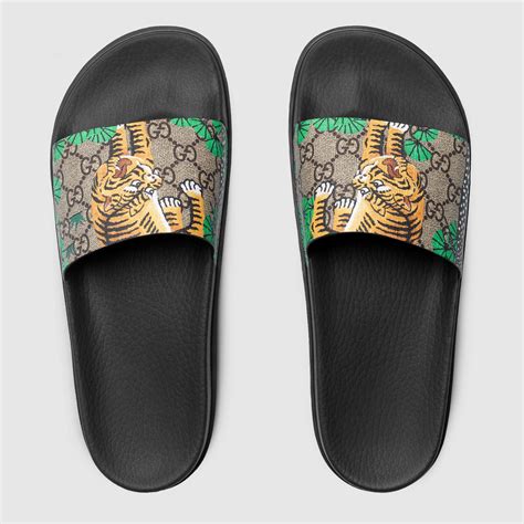 gucci bengal slides replica|gucci slides for sale.